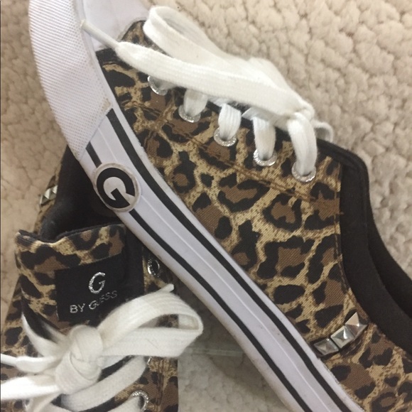 g by guess leopard sneakers